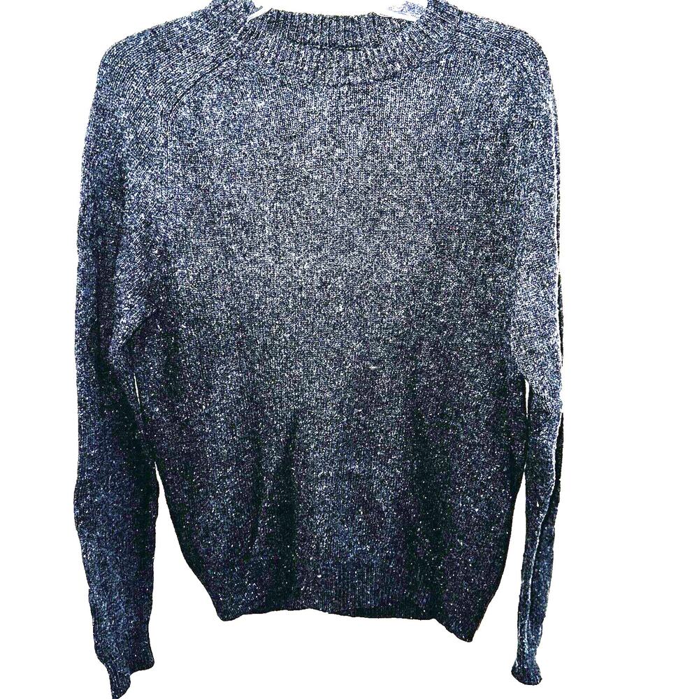 Fossil Woman's Gray Wool Blend Long Sleeve Sweater Large